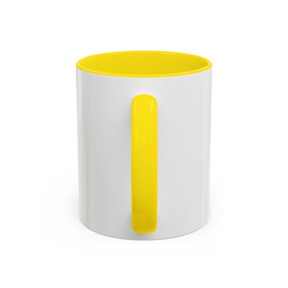 Stacking My Savings Accent Coffee Mug - Fun Finance Gift for Coffee Lovers