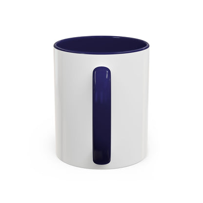 Stacking My Savings Accent Coffee Mug - Fun Finance Gift for Coffee Lovers