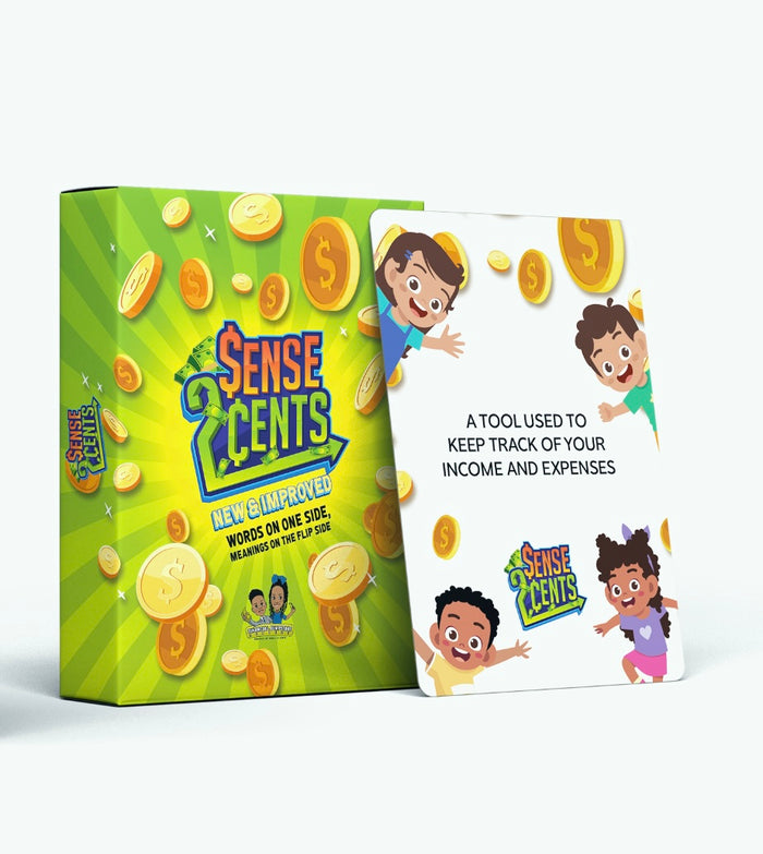 Financial Literacy Flash Cards by Sense 2 Cents