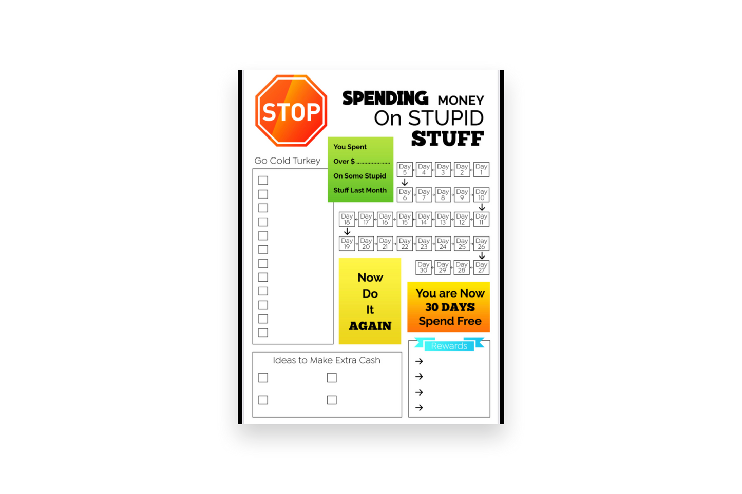 Stop Spending Money